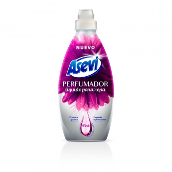 Perfumador líquido para ropa pink Asevi 720 ml.