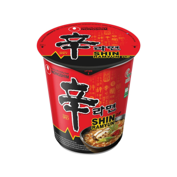 Fideos orientales shin ramyun Nongshim 68 g.