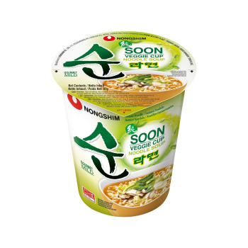 Noodles de verdura instantáneos Nongshim 67 g.