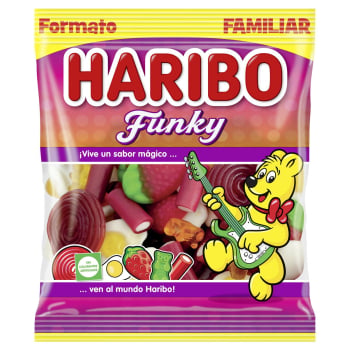 Caramelos de goma surtidos Haribo Funky 200 g.