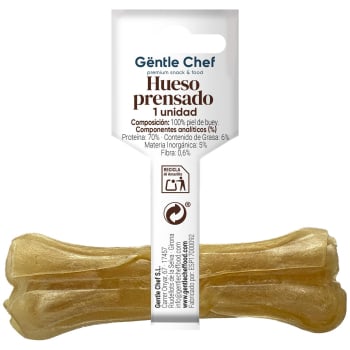Hueso prensado mini para perro Gentle Chef 1 ud