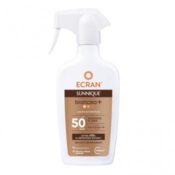 Spray leche protectora SPF50 Broncea+ Ecran Sunnique 300 ml.