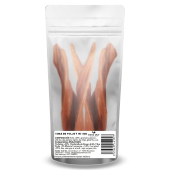 Tiras de pollo para perros Gentle Chef 40 g.