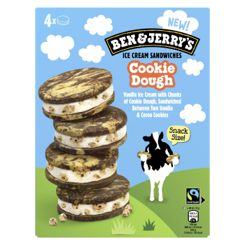 Sandwich doug.Ben&Jerry`s 4 ud.