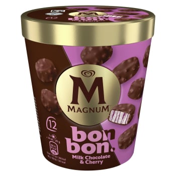 Helado bon bon cherry Magnum 12 ud.