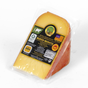 Queso de vaca madurado DOP Mahón-Menorca en cuña Merco 225 g.