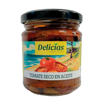 Tomate seco en aceite Delicias Agrucapers 100 g.