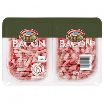 Cintas de bacon Casa Tarradellas sin gluten pack de 2 unidades de 100 g.