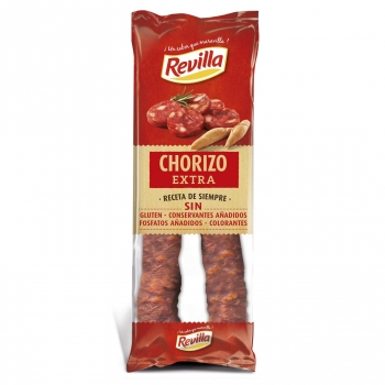 Chorizo Extra de Pueblo Dulce Revilla sin gluten 250 g