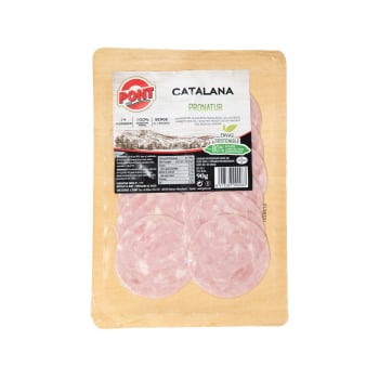 Catalana extra en lonchas Pont sin gluten 90 g.