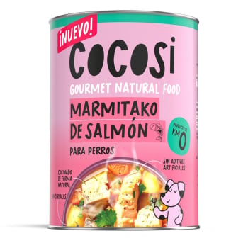 Marmitako de salmón para perros Cocosi 400 g.