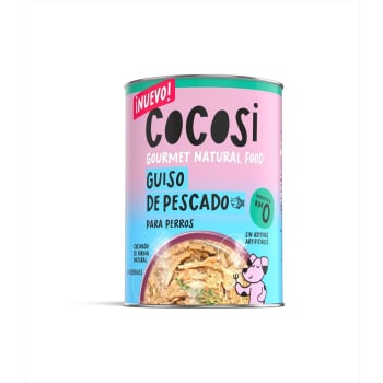Guiso de pescado para perros Cocosi 400 g.