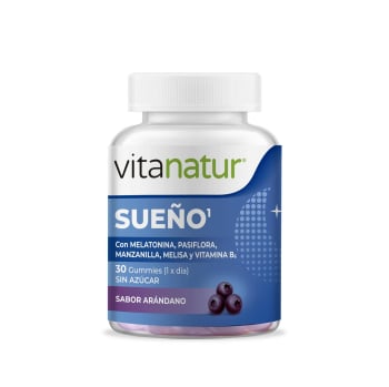 Vitanatur sueño sin azúcar, sin gluten y sin lactosa 30 ud.