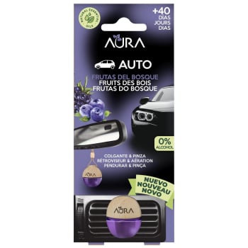 Ambientador para coche frutos del bosque Aura 1 ud.