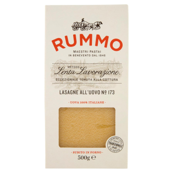 Pasta lasaña al huevo Rummo 500 g.