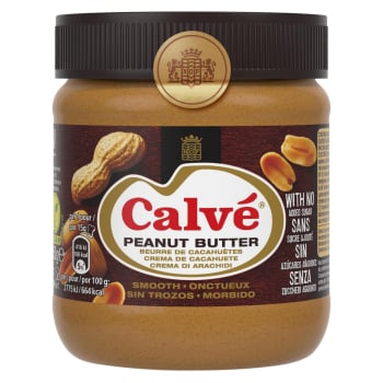 Crema de cacahuete Calvé sin azúcar añadido 350 g.