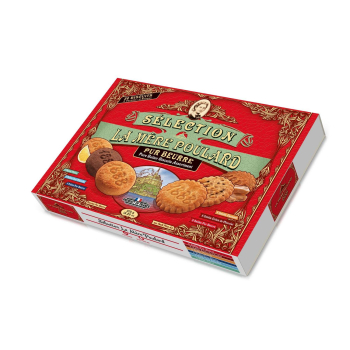 Surtido de galletas de mantequilla La Mére Poulard 375 g.