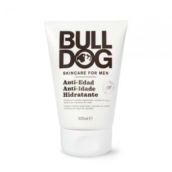 Crema facial hidratante antiedad para hombre Bulldog 100 ml.