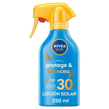 Spray solar protege & broncea SPF 30 Nieva Sun 250 ml.