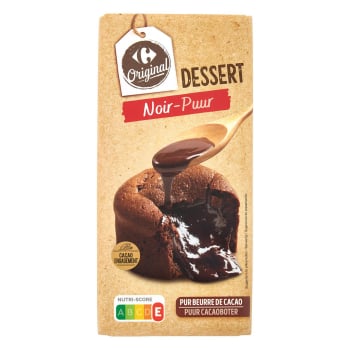Chocolate negro para postres Carrefour Original 200 g.