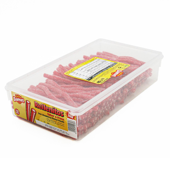Gominolas rellenitos sabor fresa Damel 1,3 kg.