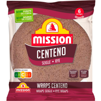 Wraps centeno Mission 370 g.
