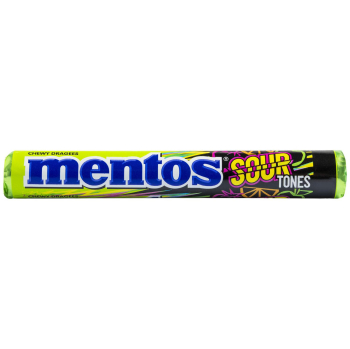 Caramelos masticables Mentos Sours Tones 16 ud.