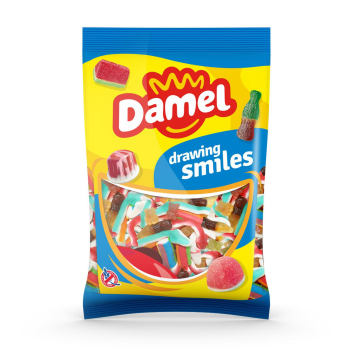 Caramelos de goma surtidos Damel sin gluten 1 kg.