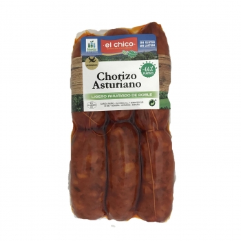 Chorizo Asturiano Extra El Chico sin gluten y sin lactosa 400 g