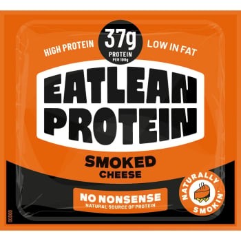 Queso ahumado proteínico bajo en grasa Eatlean 200 g.