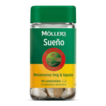 Melatonina y lúpulo Moller's Sueño 90 ud.