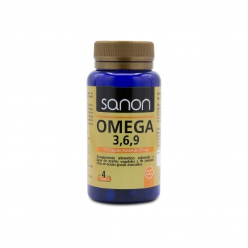 Complemento alimenticion Omega 3-6-9 Sanon 79 g.