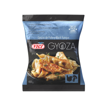 Gyozas de pollo y hongos negros Vici 400 g.