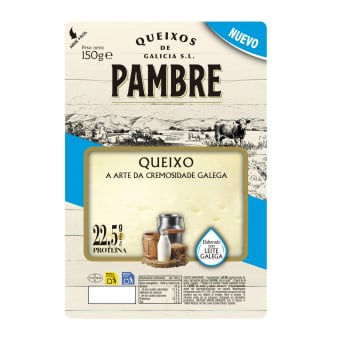 Queso de vaca gallega en lonchas Pambre 150 g