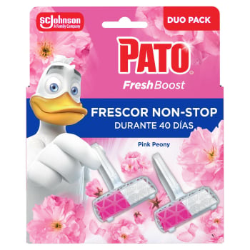 Colgador WC pink peony Pato Fresh Boost 2 ud.