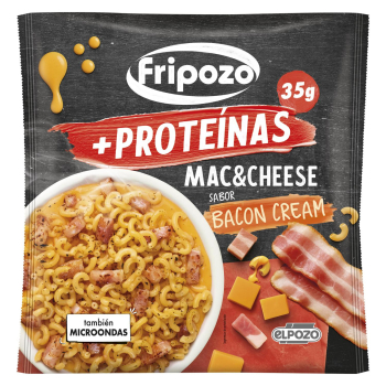 Mac&cheese sabor bacon cream Fripozo 300 g.