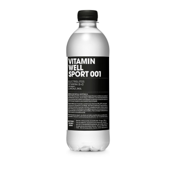 Vitamin Well Sport 001 Bebida Isotónica sabor limón y lima sin azúcar botella 50 cl.