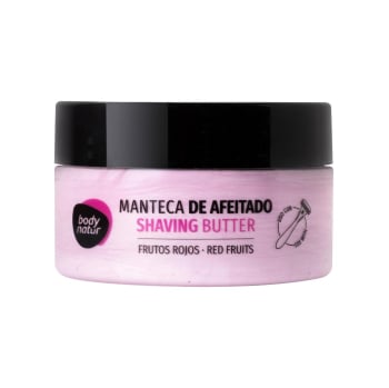 Manteca de afeitado frutos rojos Body Natur 200 ml.
