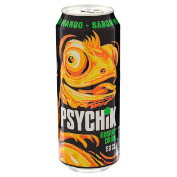 Pshychik Carrefour Bebida Energética mango lata 50 ml.