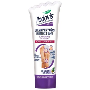 Crema pies y uñas ultra hidratante con aguacate Podovis 100 ml.