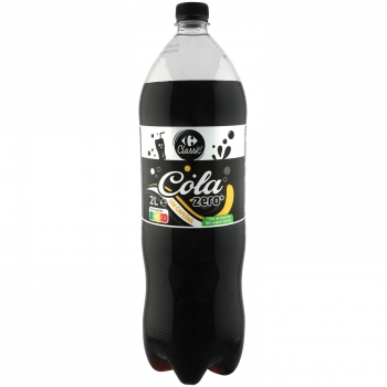 Cola Classic' Carrefour Zero sin cafeína botella 2 l.