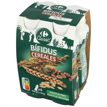 Bífidus con cereales Carrefour Classic' pack