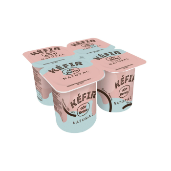 Kéfir natural Reina pack de 4 unidades de 120 g. 4 x 120 g