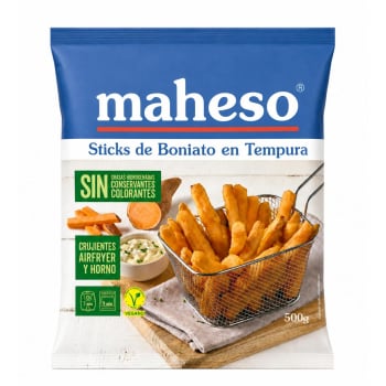 Sticks de boniato en tempura Maheso 500 g.