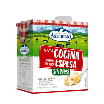 Nata cocina espesa Central Lechera Asturiana 500 ml.