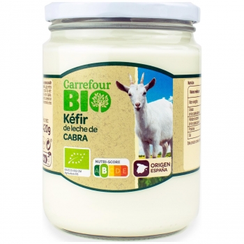 Kéfir de cabra ecológico Carrefour Bio 420 g.