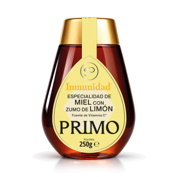 Especialidad de miel con zumo de limón Inmunidad Primo envase 250 g.