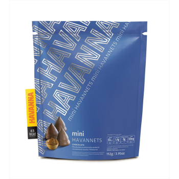 Mini chocolates rellenos de dulce de leche Havannets Havanna doy pack 112 g.