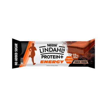 Snack proteína cocoa energy de Lindahls pack de 3 unidades de 40 g. 3 x 40 g