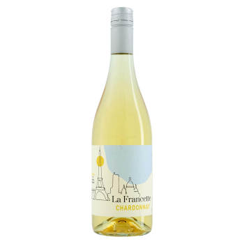 Vino blanco chardonnay La Francette 75 cl.